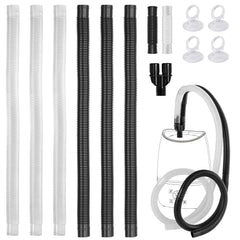REPTI ZOO tube-extension brumisateur terrarium pour humidification efficace sur deux réservoirs.