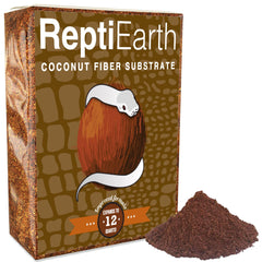 ReptiEarth litière coco duveteuse pour reptiles offrant habitat confortable