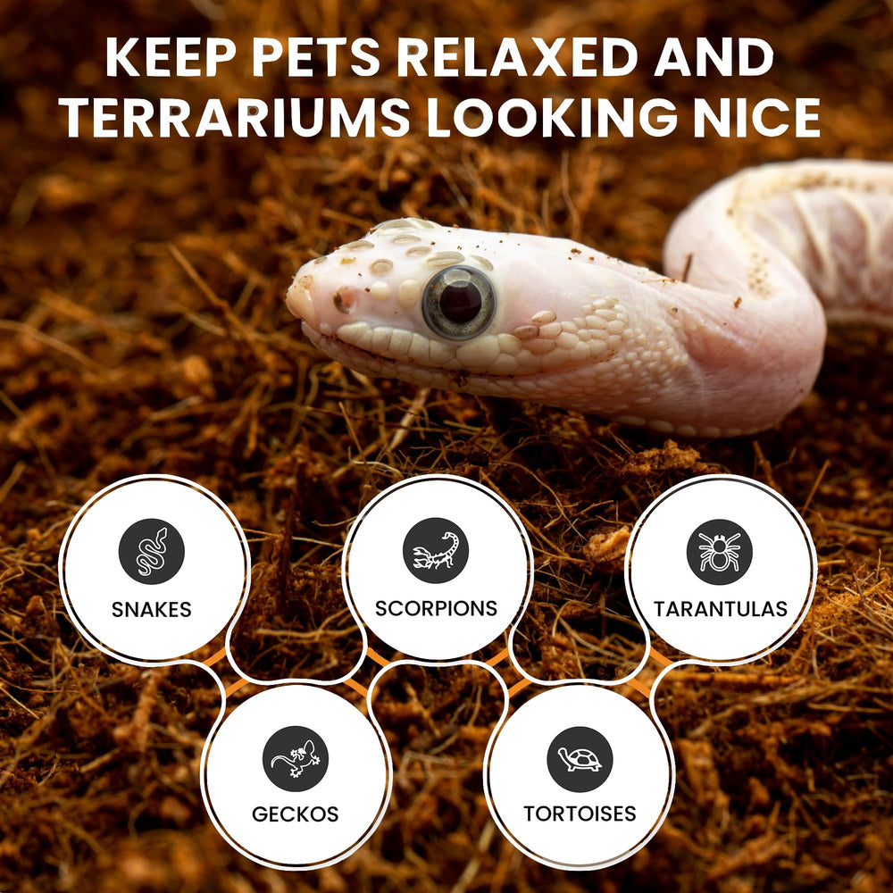 ReptiEarth substrat coco humide adaptable aux espèces tropicales