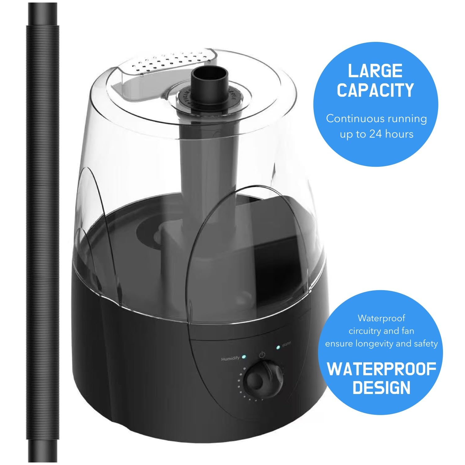 Brumisateur compatible terrarium et culture pour plantes et reptiles.