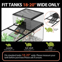 REPTITRIP Rampe tortue antidérapante en inox.