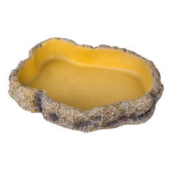 Assiette nourriture REPTIZOO grand format pour reptiles.