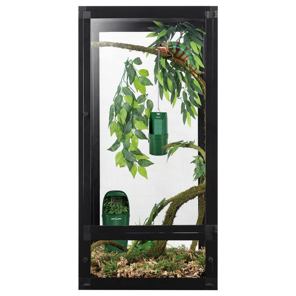 Fontaine décorative REPTIZOO qui complète le terrarium.