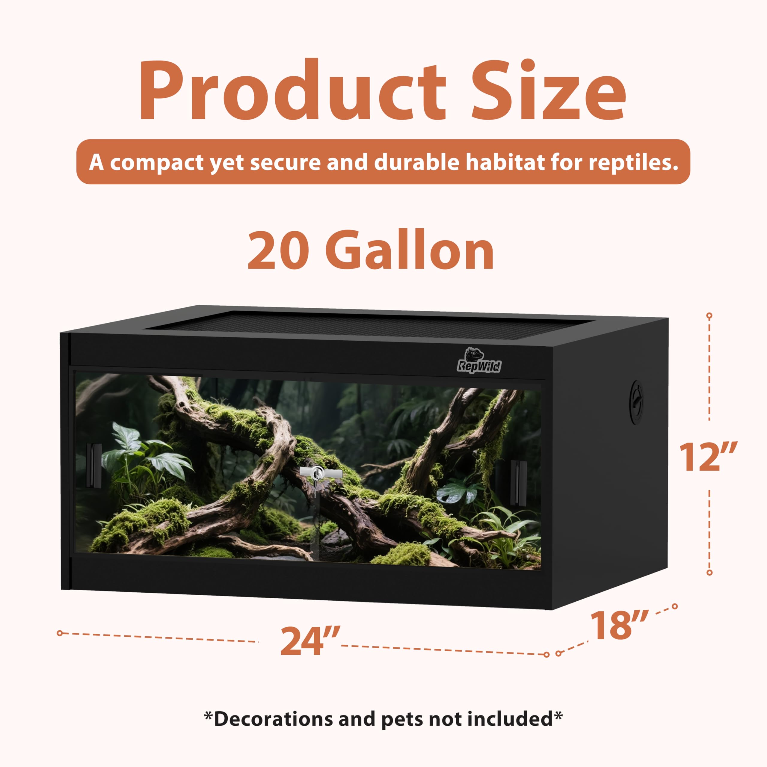 Le toit grille REPWILD assure ventilation et rayonnement ultraviolet B adapté
