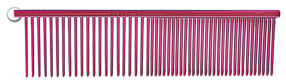 Brosse Resco antistatique pour chiens et chats avec pins de 15 mm, démêlage en douceur.