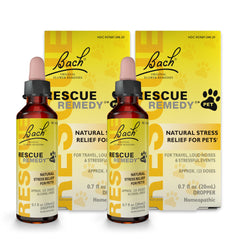 RESCUE Rescue Remedy Pet Dropper, bouteille 20 ml prête pour chiens et chats calmes.