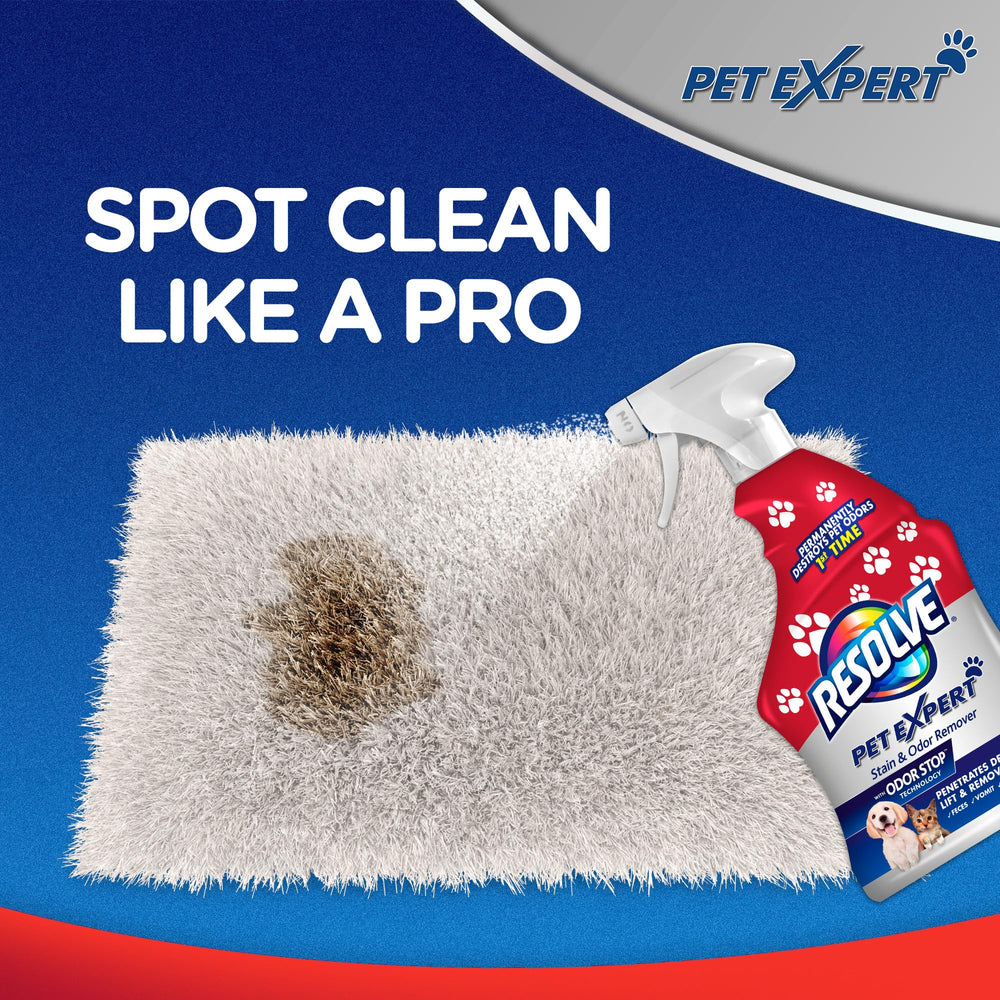 Resolve Pet Expert taches-tenaces-visibles: améliore l’aspect des surfaces textiles.