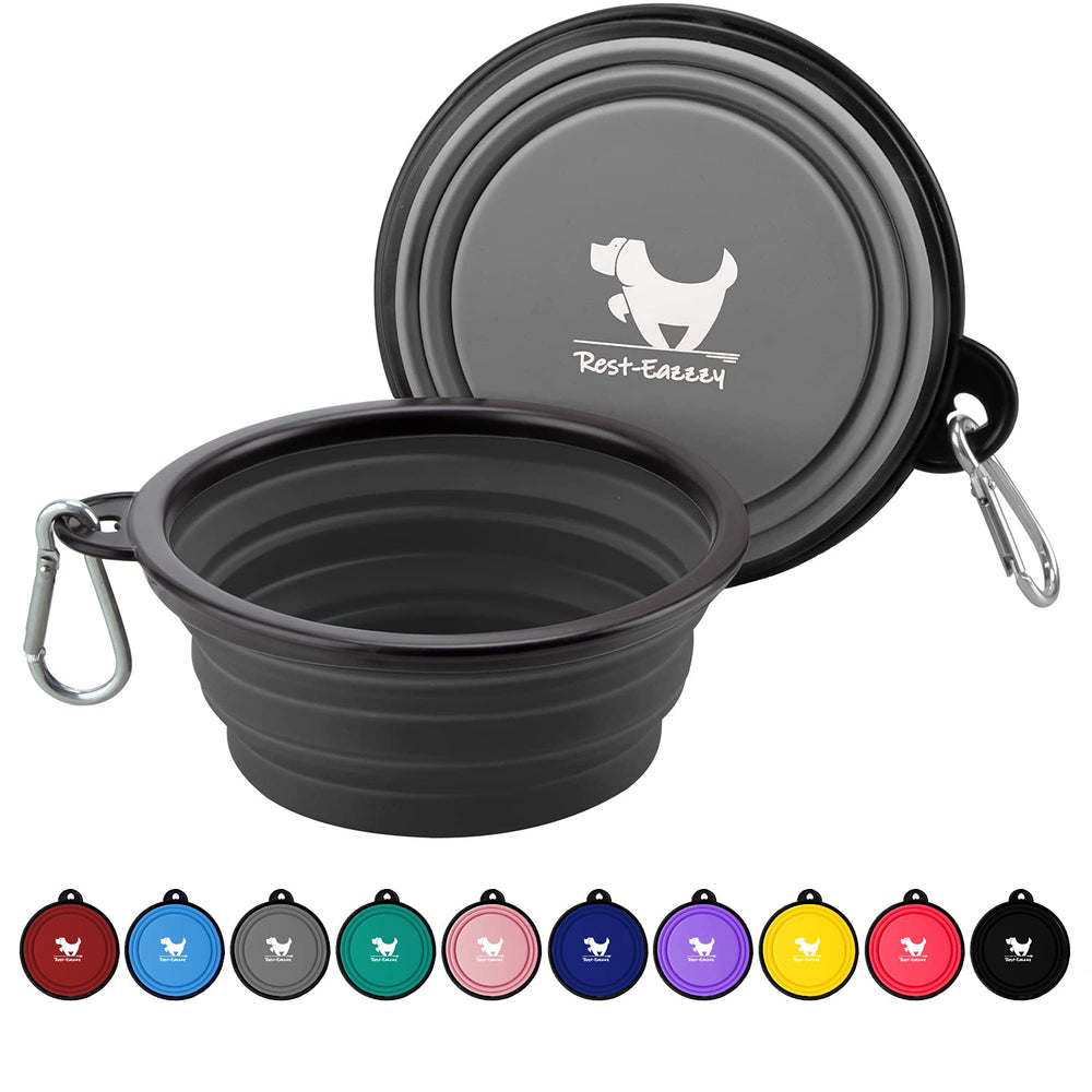 Rest-Eazzzy bol répliable voyage pour chiens et chats idéal en déplacement.
