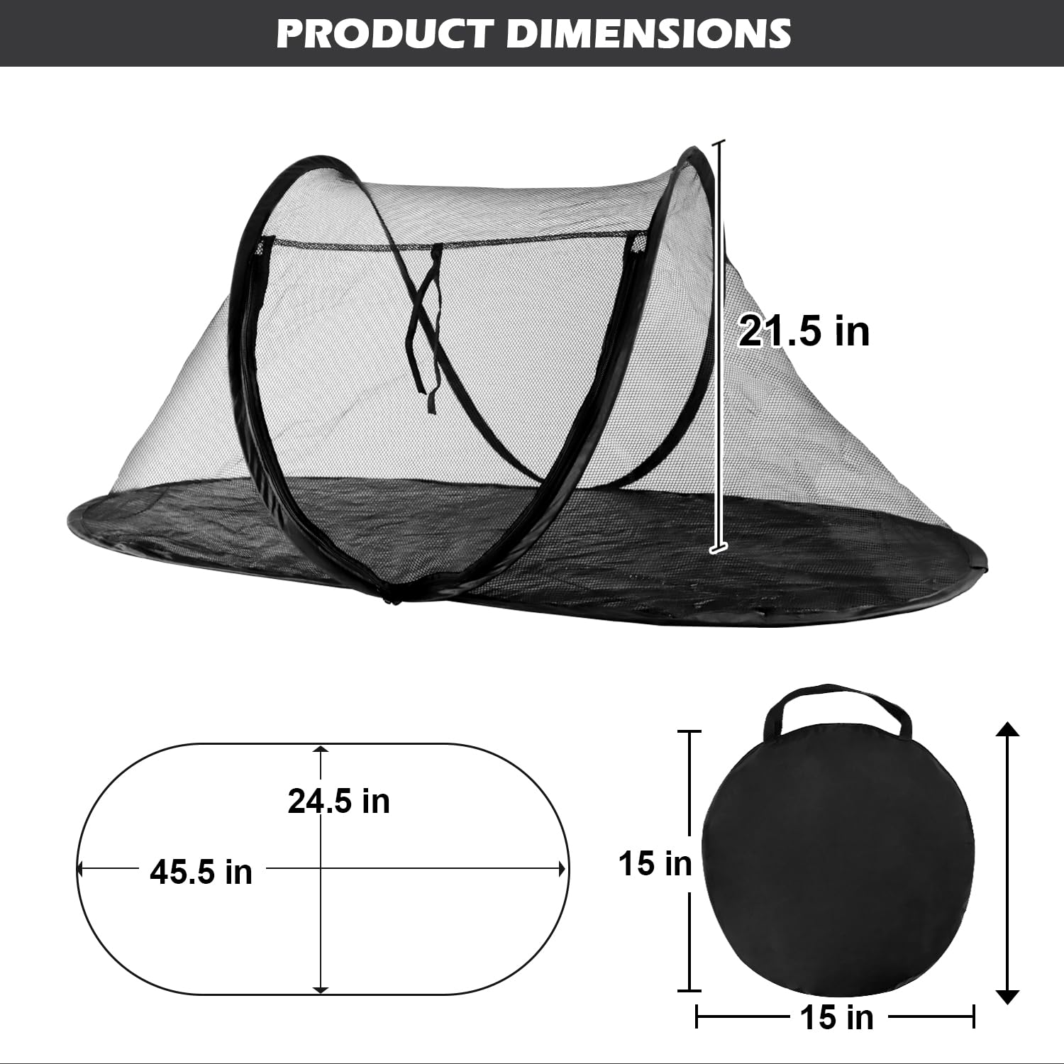 Rest-Eazzzy Cat Tent avec porte élargie facilitant l'entrée et sortie des animaux.