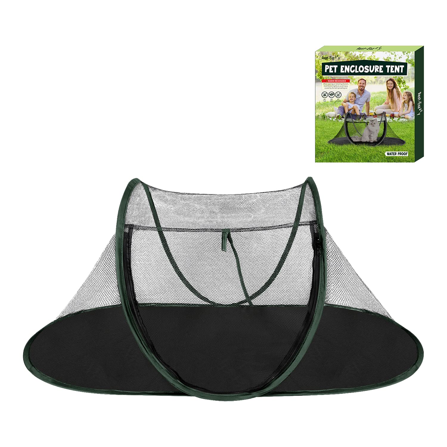 Rest-Eazzzy Tente Extérieure pour chats: grand espace et ventilation.