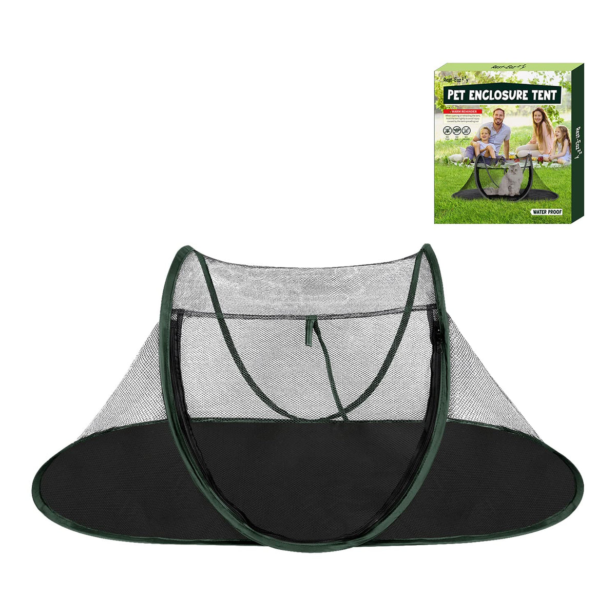 Rest-Eazzzy Tente Extérieure pour chats: grand espace et ventilation.