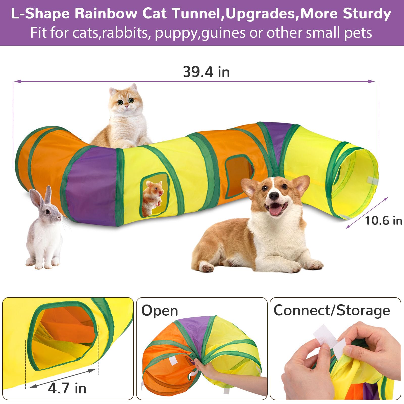 Ressorts pour chat Retro Shaw stimulant l’agilité et l’attention.