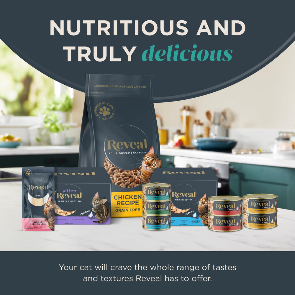 Reveal Chaton nutrition complète pour chatons en croissance