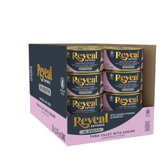 Reveal Entrées: bouillon naturel pour chat, hydratation et nutrition à chaque repas