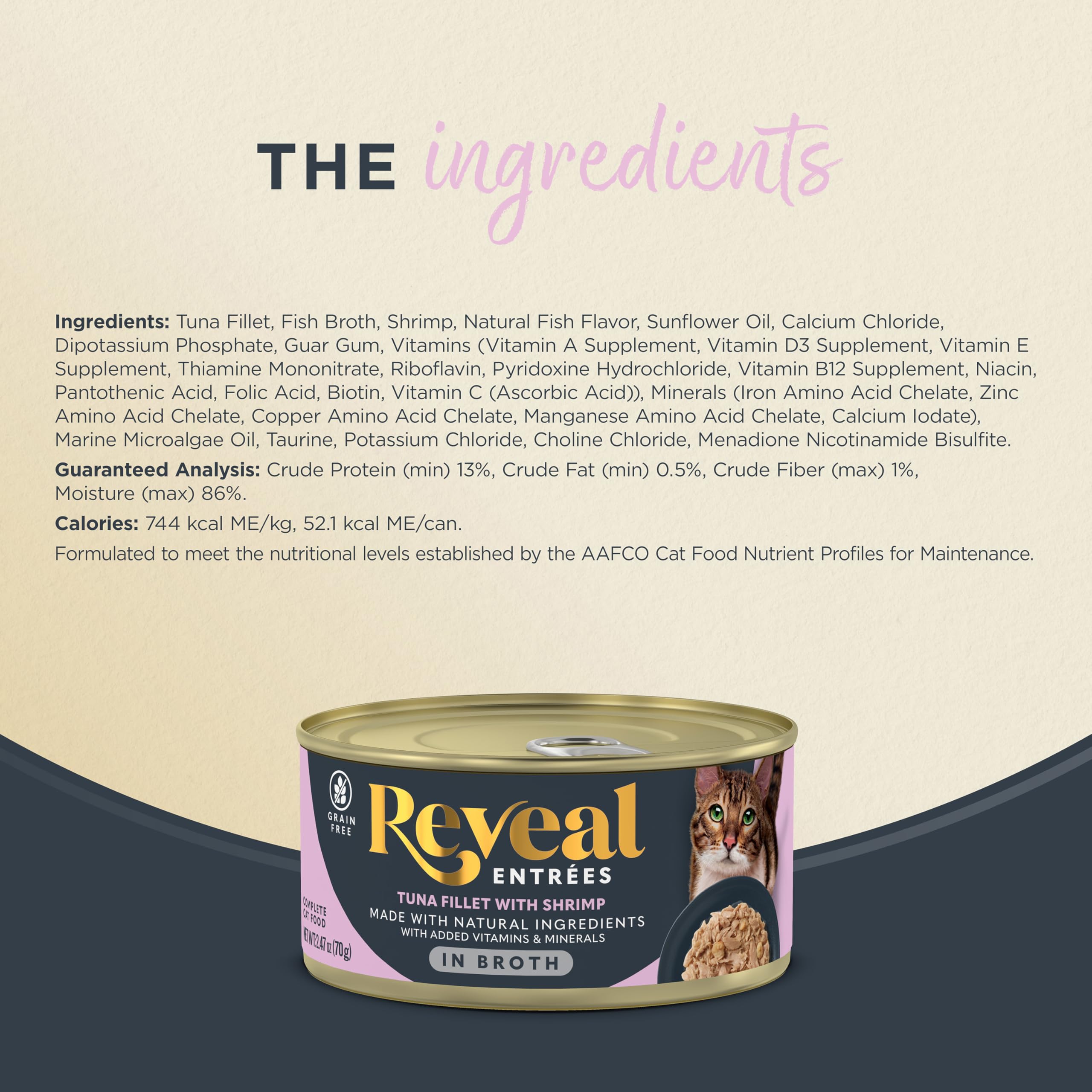 Reveal Entrées: crevettes en bouillon, saveur gourmande et hydratation