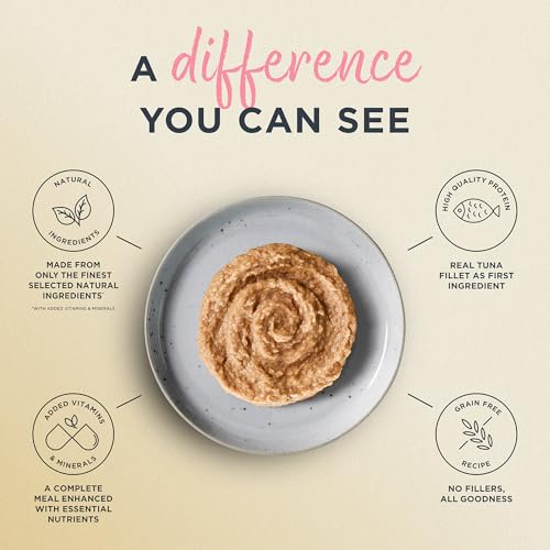 Reveal Entrees ingrédients naturels chat sans céréales et nutrition complète.