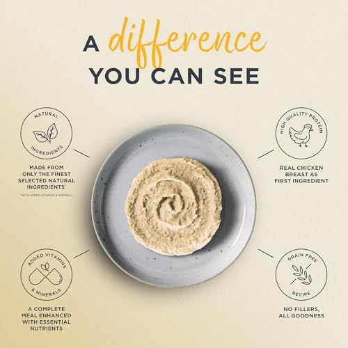 Reveal Entrées paté chat sans céréales, formule naturelle et sans additifs.