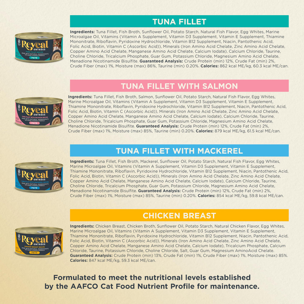 Reveal Entrees Sans Carraghénane: sans carraghénane pour une alimentation naturelle