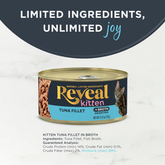 Reveal ingrédients limits naturels pour une nutrition simple.