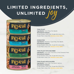 Reveal poisson en bouillon hydratant pour hydratation