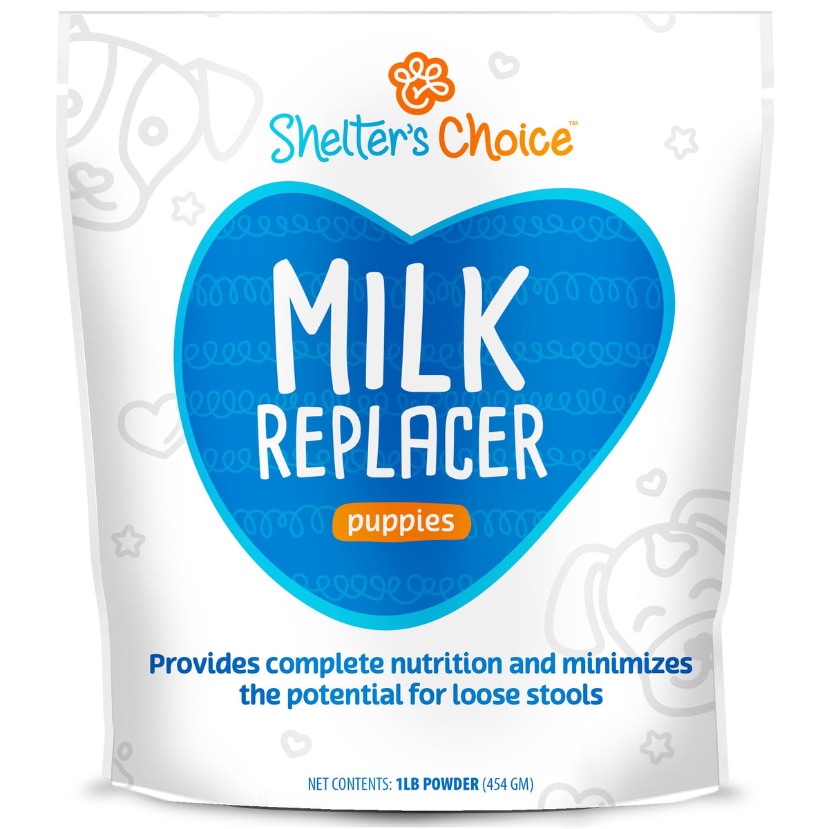 Shelter's Choice lait chiots en bouteille Revival Animal Health – nourrissant pour biberon