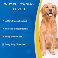 Doc Roy’s Daily Care – oméga pour chien, pelage sain et mobilité.