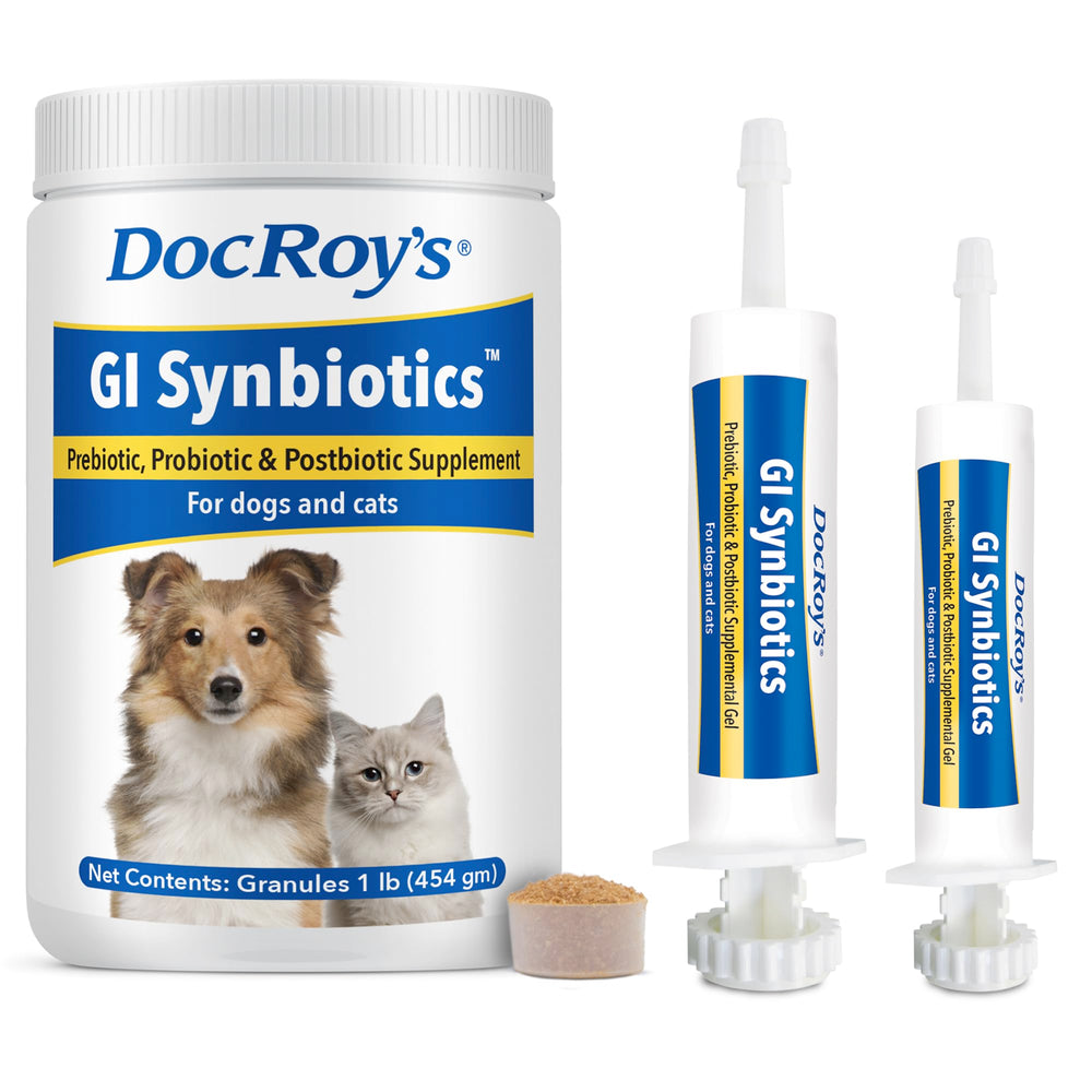 Goût poulet apprécié, Doc Roy’s GI Synbiotics facilite l’administration