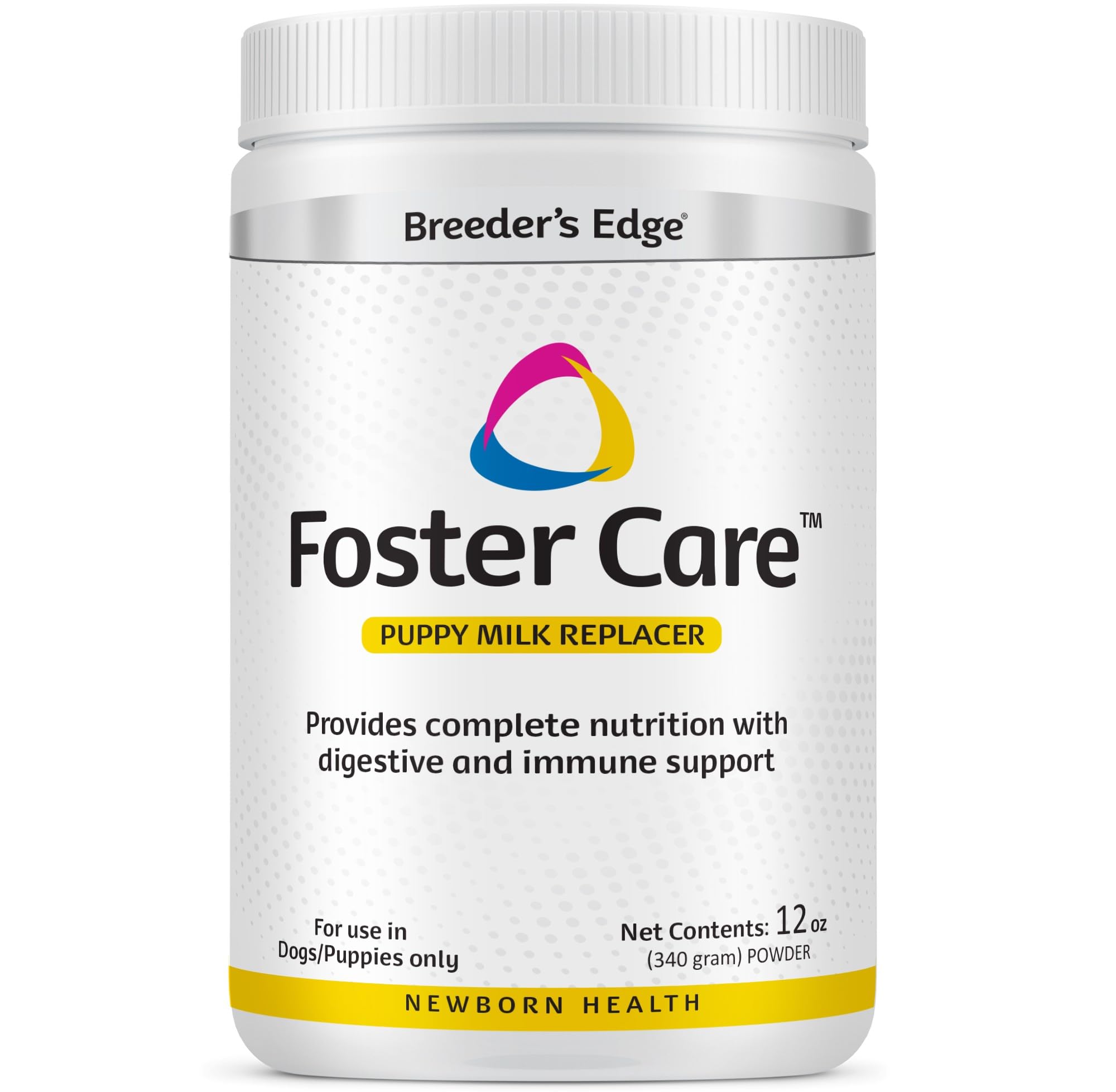 Breeder's Edge Foster Care - poudre pour chiots, nutrition complète pour les premiers jours.