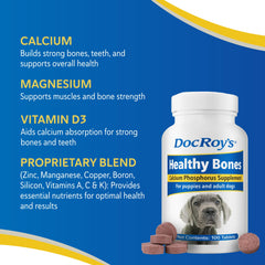 Revival Doc Roy’s Healthy Bones – tablettes à croquer pour chiens et chats.