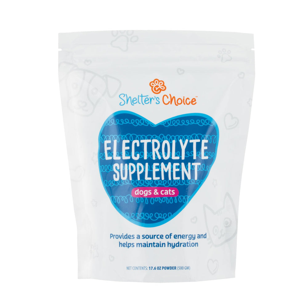 Hydratation pratique Shelter’s Choice chez chiens et chats.
