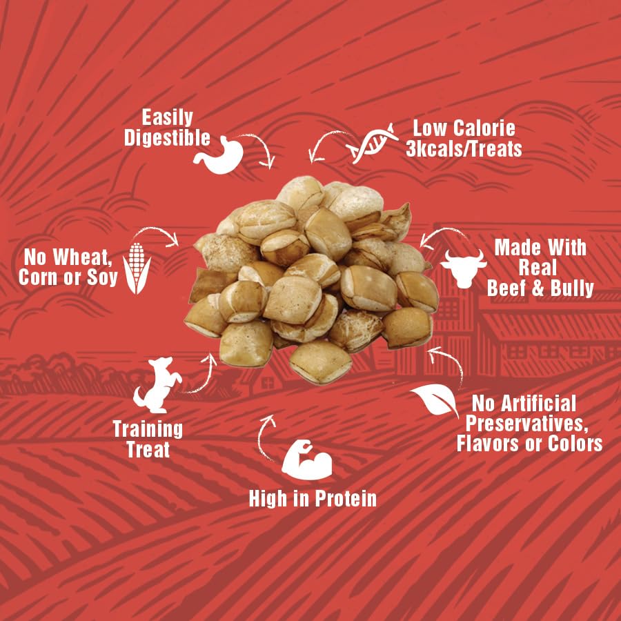 Rewardables Puffs texture croustillante montrant la morsure croquante et appétente.