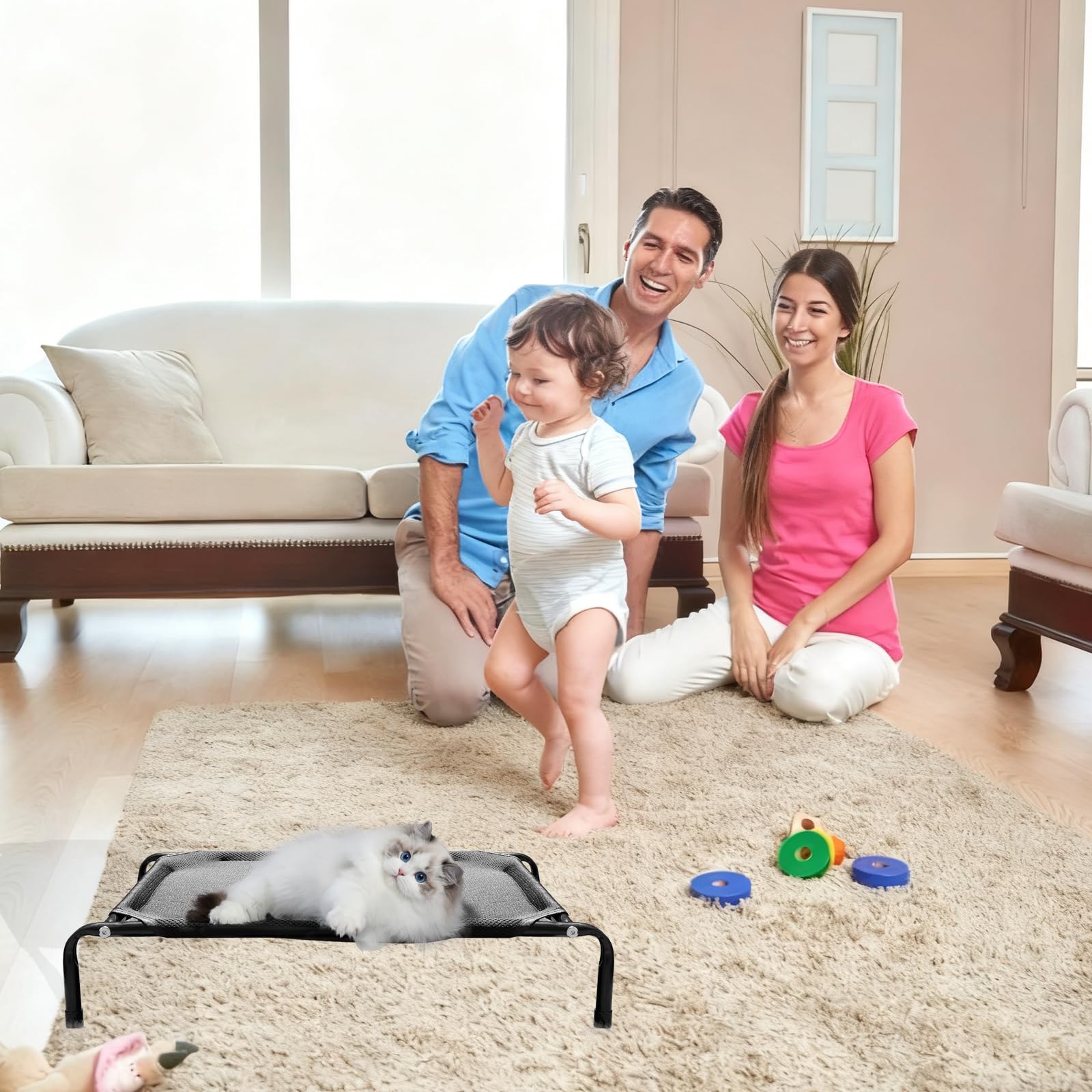 Utilisation multi-scenes Rexwnadu s’intègre au salon, chambre ou voiture.