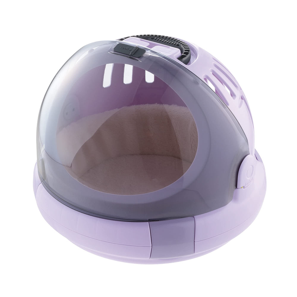 Richell capsule spatiale : porte-vitre claire facilitant le chargement des animaux