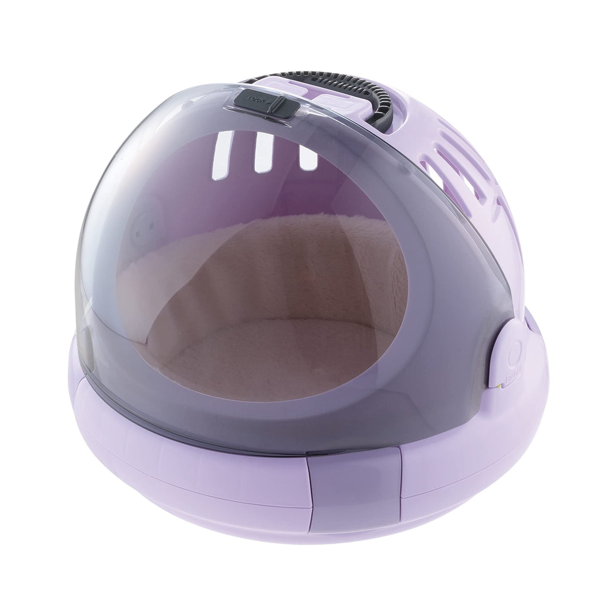 Richell capsule spatiale : porte-vitre claire facilitant le chargement des animaux