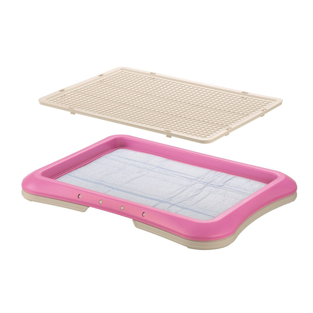 Richell Paw Trax système emboîté pour pads stable rose