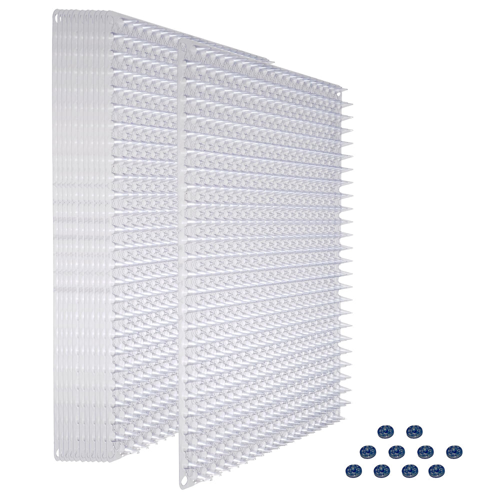 Ridgesun tapis aiguillons Haut-Bas en gros plan, dissuasion efficace des pattes sur les surfaces.