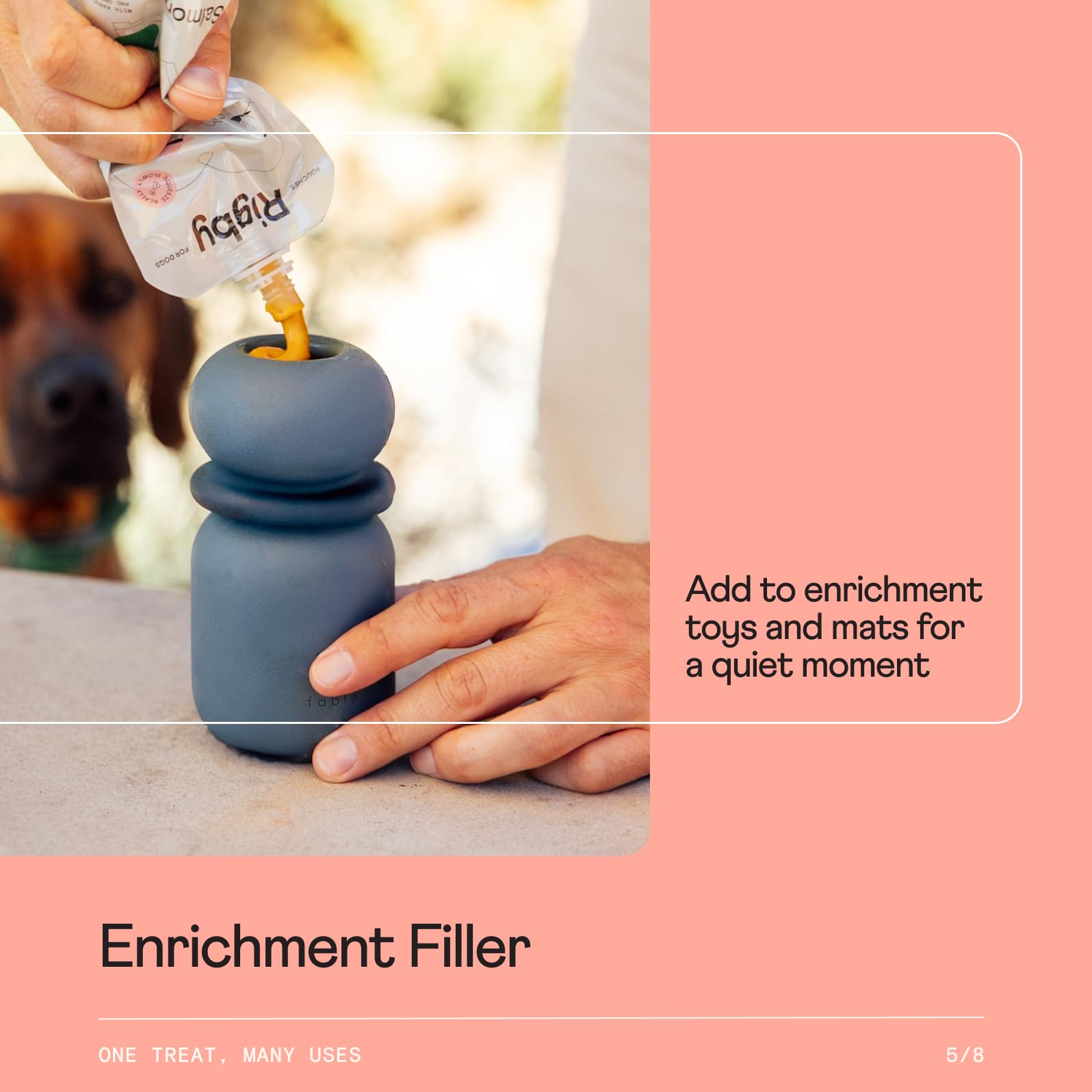 Rigby enrichissement et garniture repas variété et stimulation