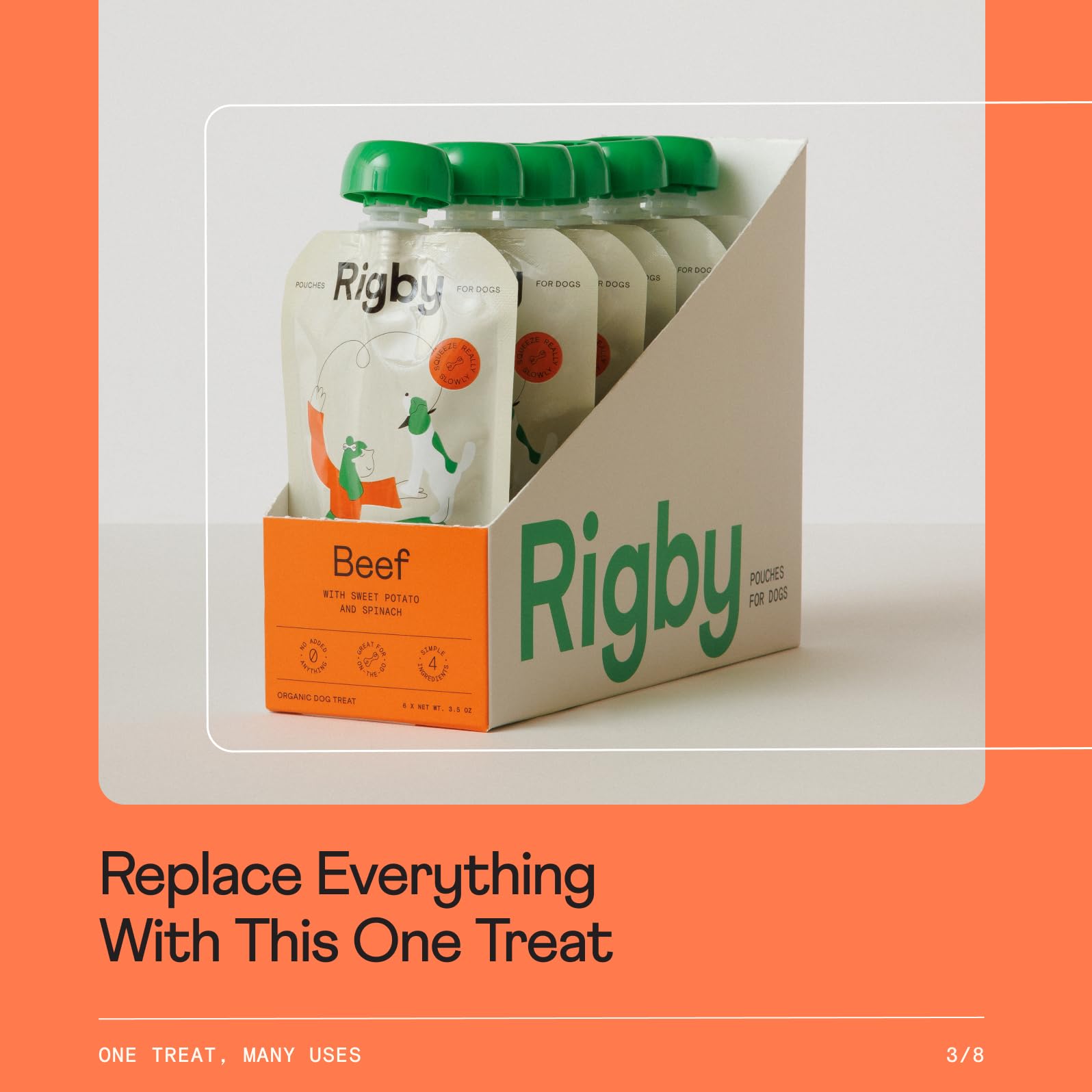 Rigby boeuf organique, enrichissement des repas et variété pour chaque bouchée.