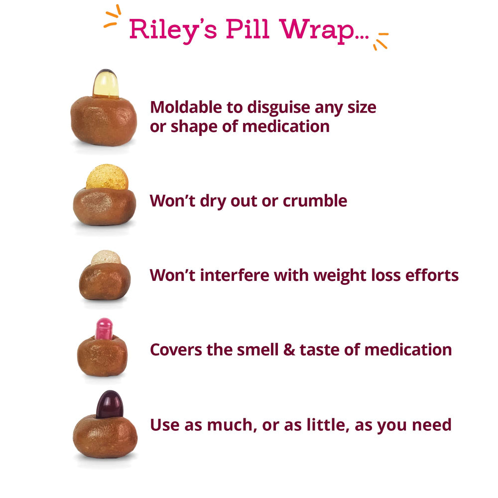Riley's aromatisation pilules fromage bacon: parfum appétent encourage la prise