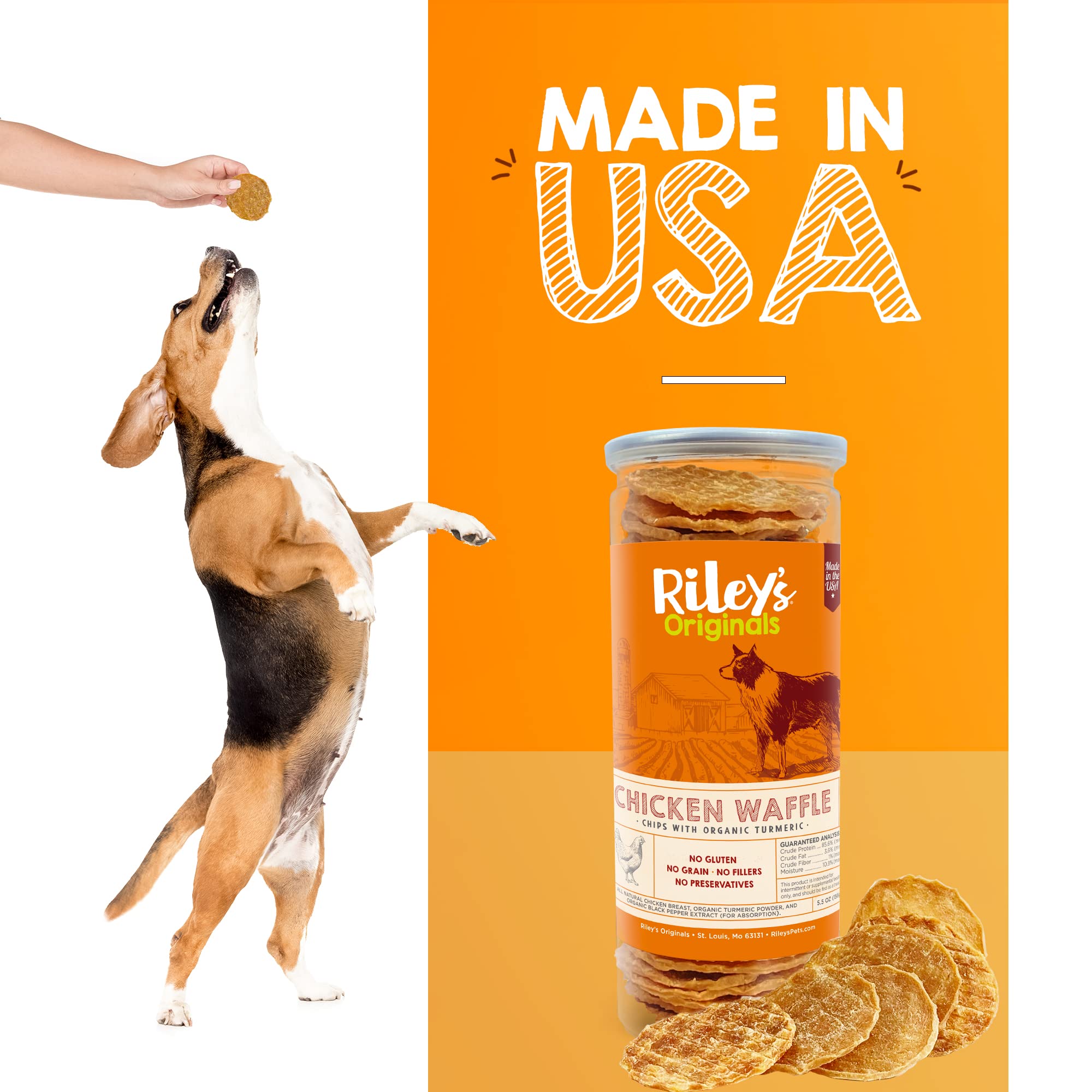 Riley's fabriqué aux États‑Unis en petites séries, qualité constante.