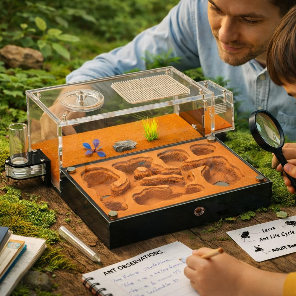 Zone d'activité du Nid Formicarium Rimsunta Extra-Large pour suivre le comportement