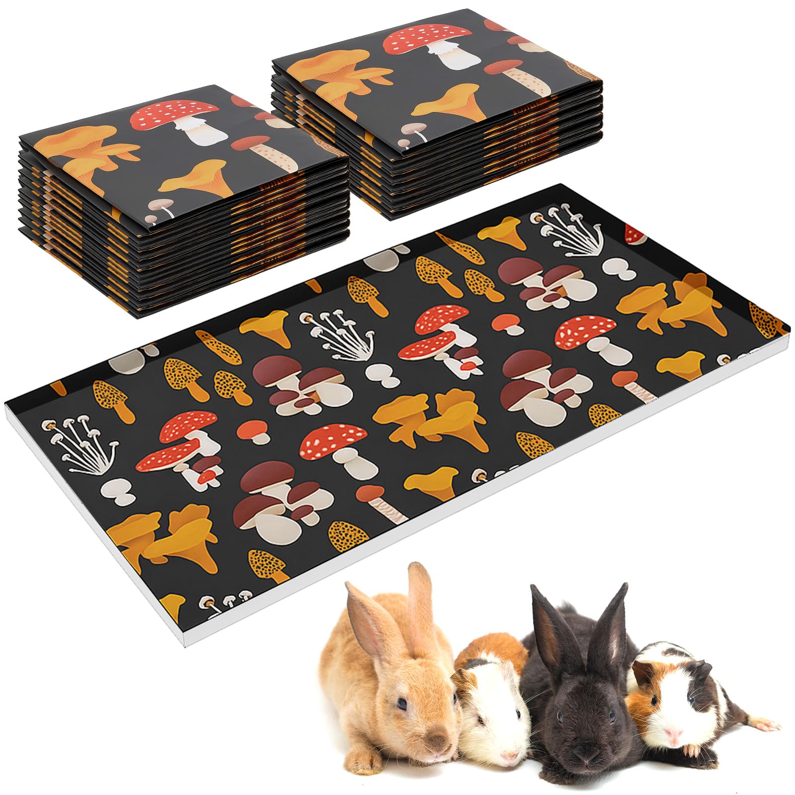 Ripeng liner-cage papier kraft 4x2 pieds pour cobayes, propreté et confort.