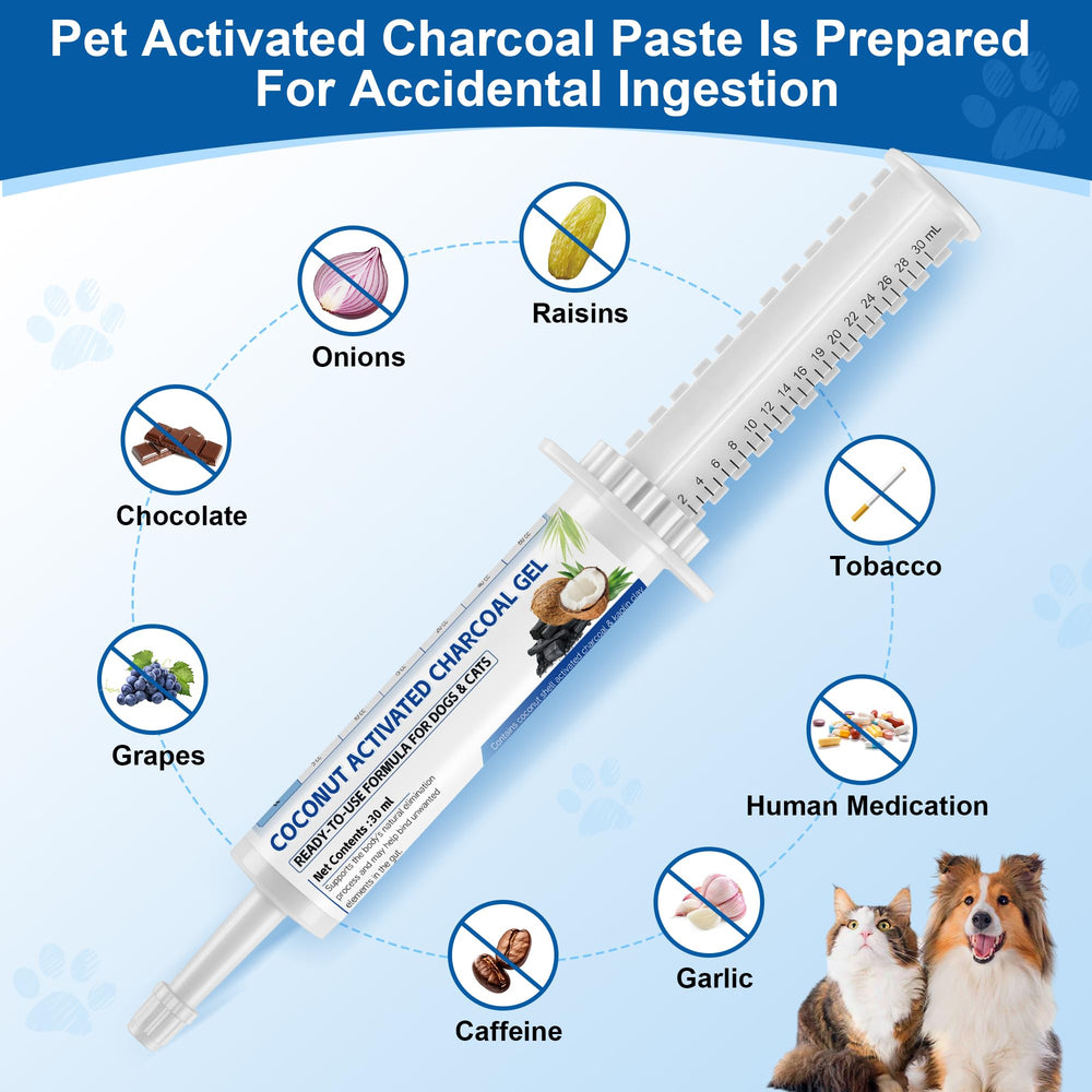 Riteeu dosage clair sur la seringue facilite l’administration pour chiens et chats.