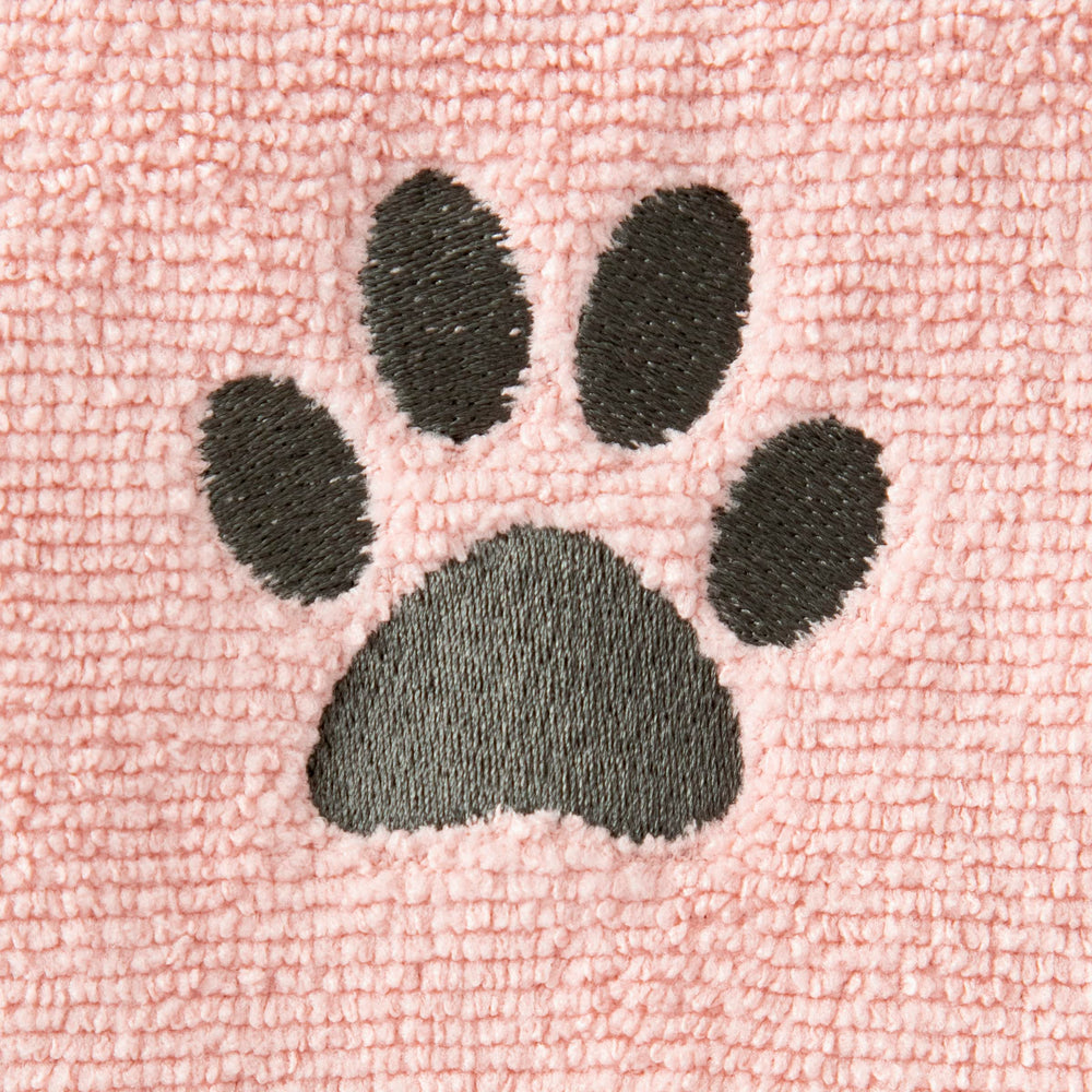 Texture microfibre ultra-absorbante pour un séchage rapide.
