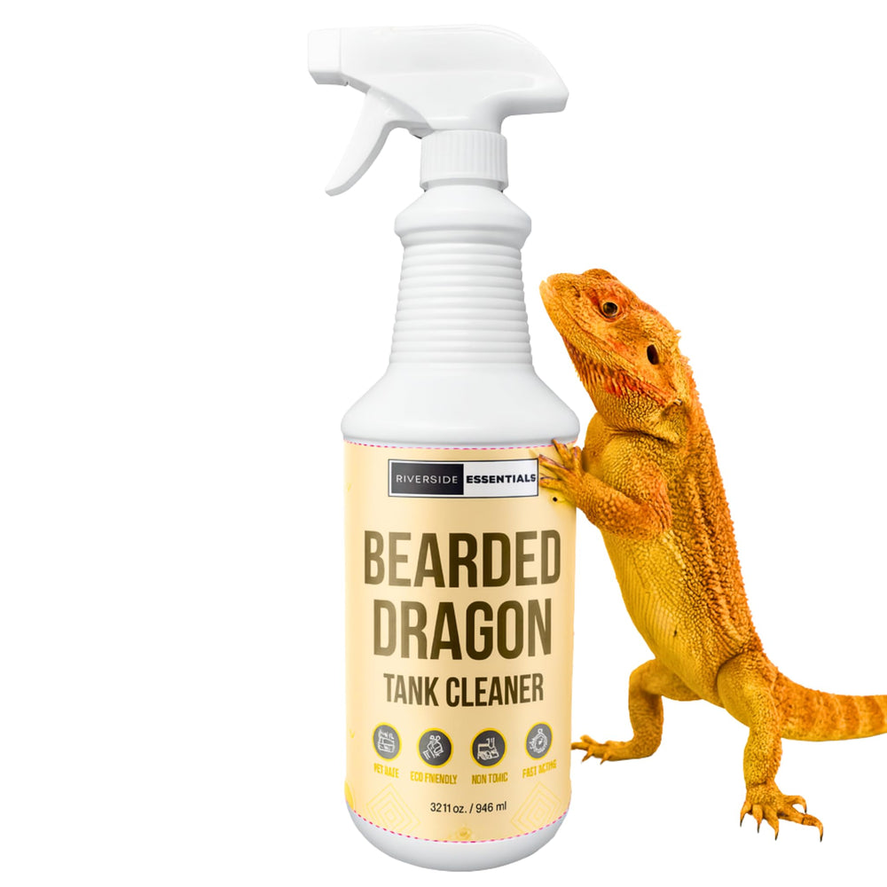Riverside Essentials nettoyant-tanque-dragon-barbu-32oz, nettoyage rapide et sans rinçage des parois.
