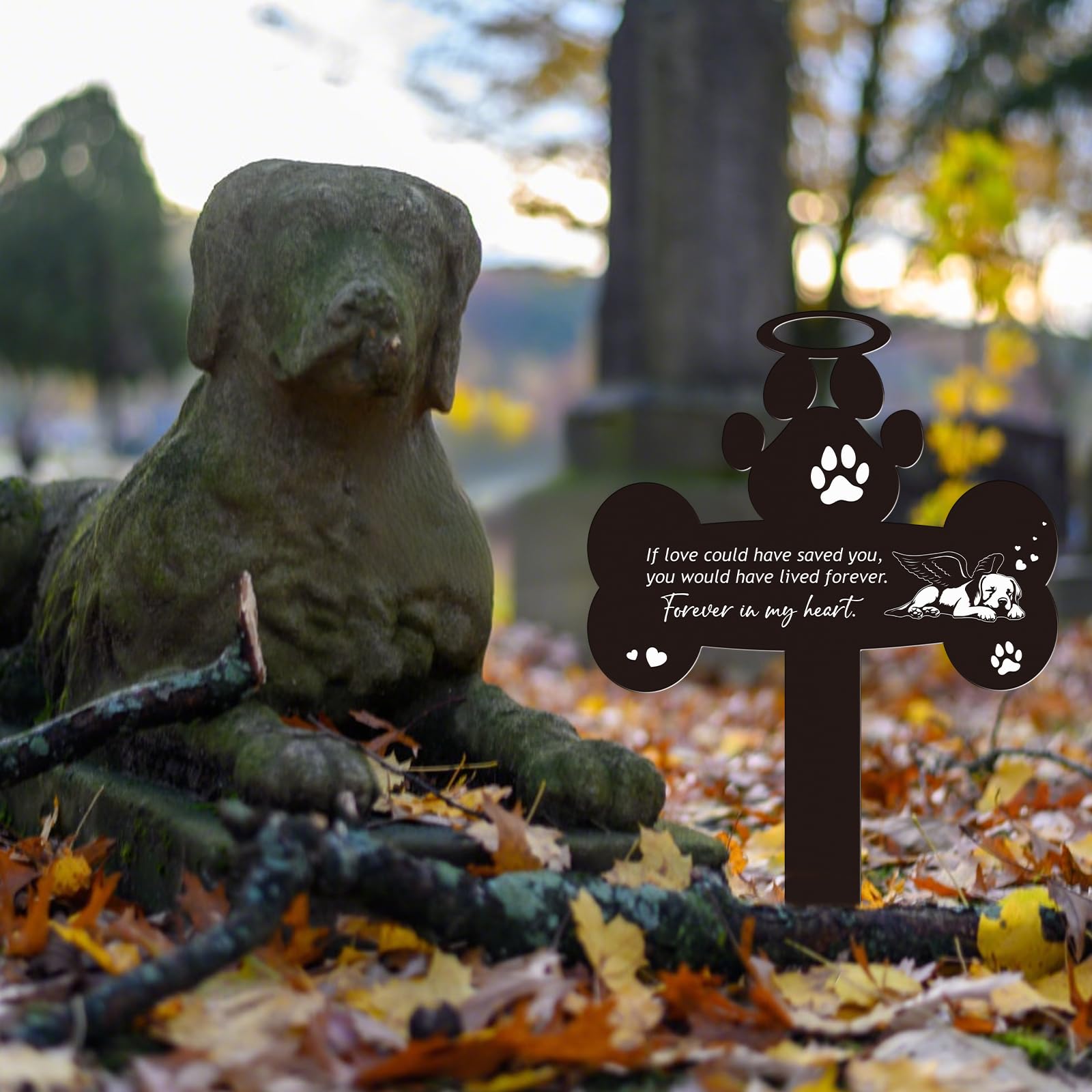 Rngmsi usage jardin et cimetiere, marqueur durable et decoratif.