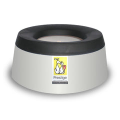 Distributeur Road Refresher gris anti-éclaboussures pour chats et chiens, pratique en voyage.