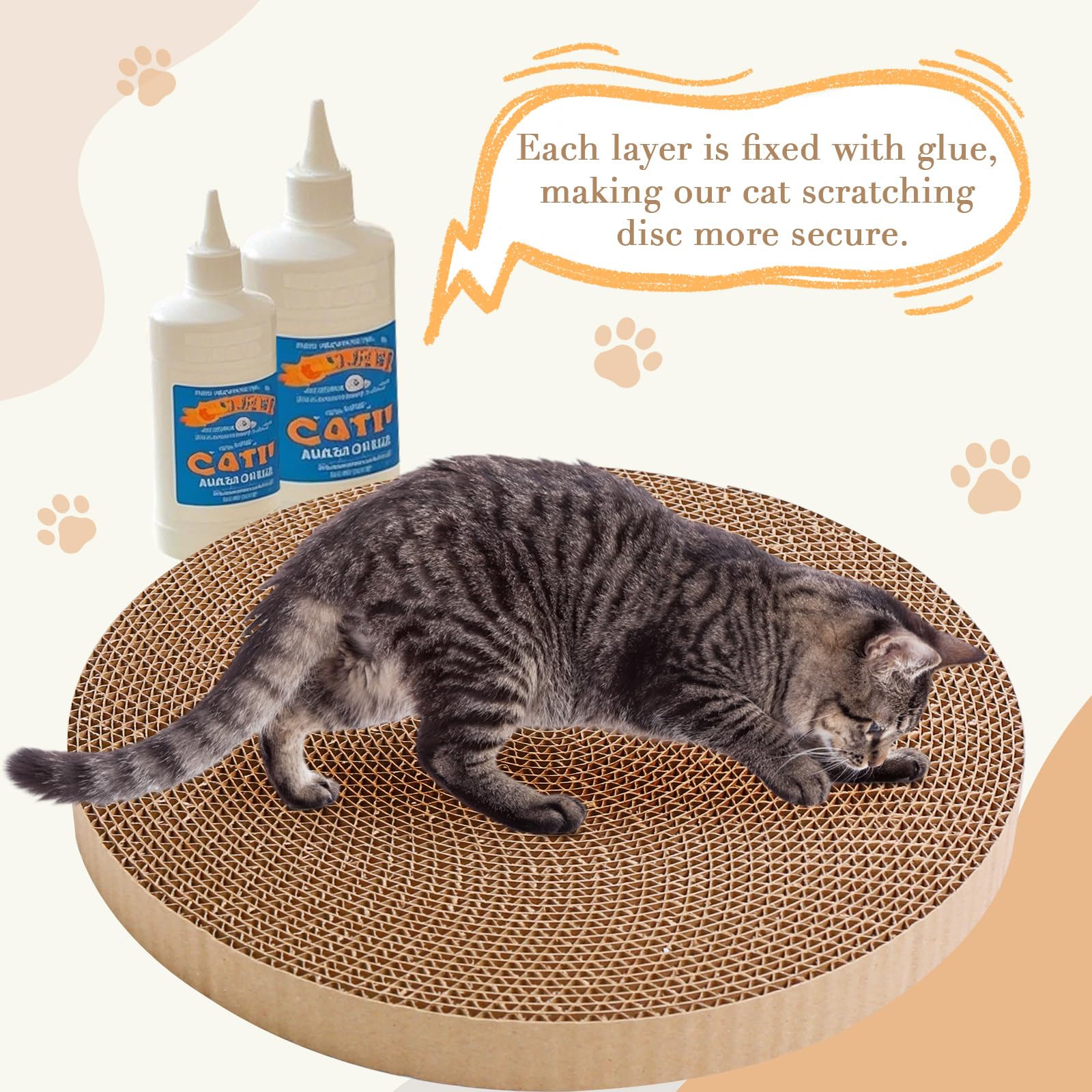 Roadtofree dimensions 10x10x0,87 pouces offre un espace généreux pour chat