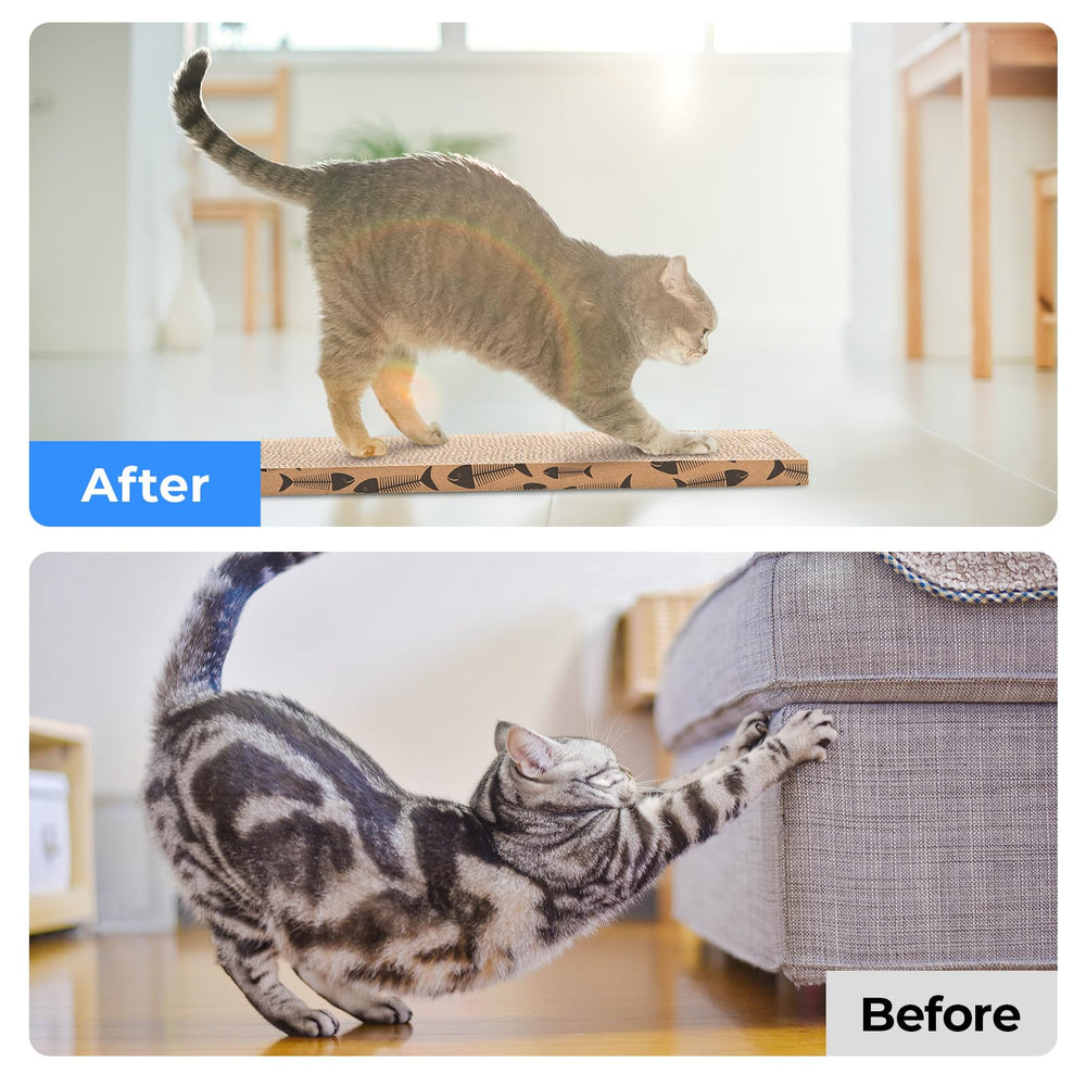 Roadtofree planche griffage chat protège meubles et offre un espace adapté.