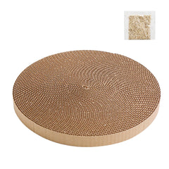 Roadtofree tapis-grattoir rond pour chat de 10 pouces, durable et sûr